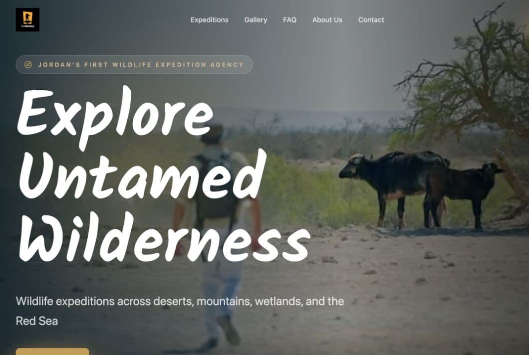 SeaMonkey Wildlife expedition website