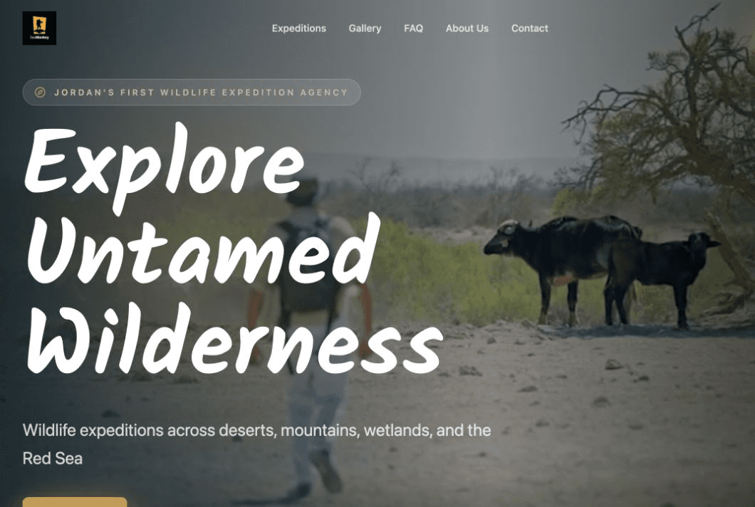 SeaMonkey Wildlife website header